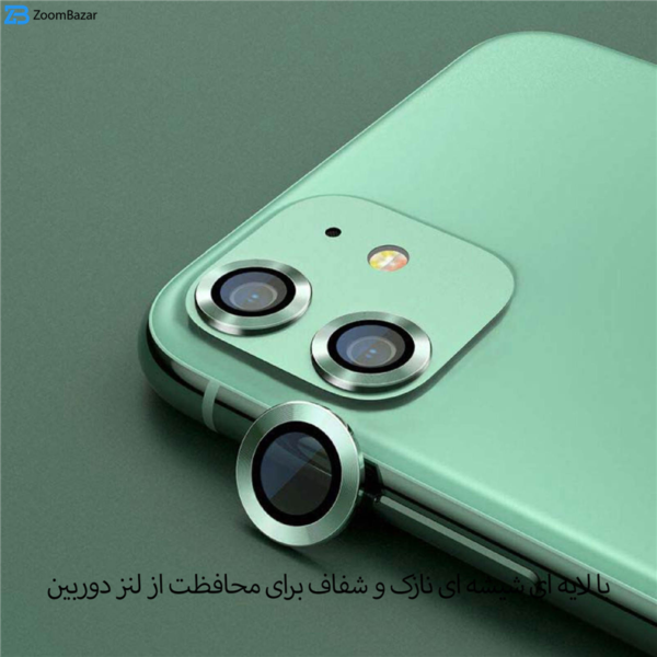 محافظ لنز دوربین بوف مدل CLRfilm مناسب برای گوشی موبایل اپل iphone 13 Pro