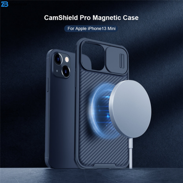 کاور نیلکین مدل CamShield Pro Magnetic مناسب برای گوشی موبایل اپل iPhone 13 Mini