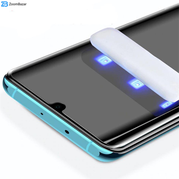محافظ صفحه نمایش یووی لایت گرین مدل Curved-UV مناسب برای گوشی موبایل سامسونگ Galaxy S10 Plus