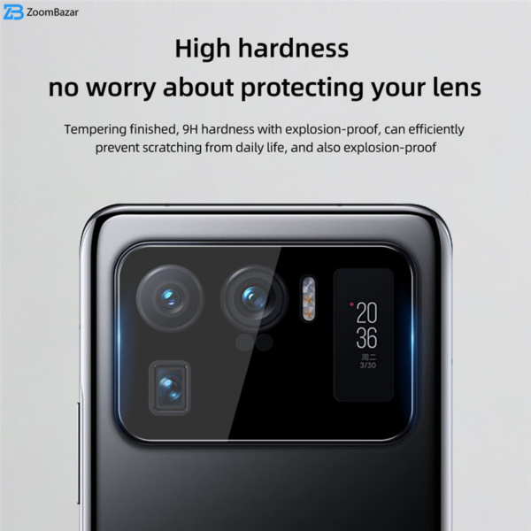 محافظ لنز دوربین نیلکین مدل InvisiFilm مناسب برای گوشی موبایل شیائومی Mi 11 Ultra