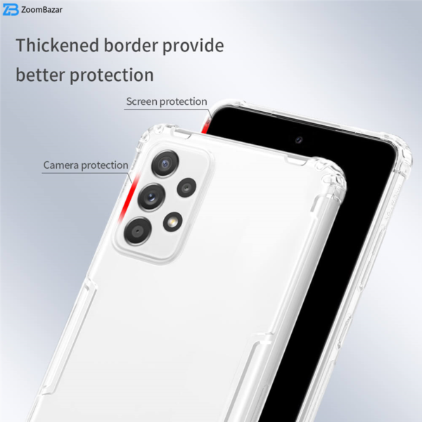 کاور نیلکین مدل Nature-Tpu-A72 مناسب برای گوشی موبایل سامسونگ Galaxy A72