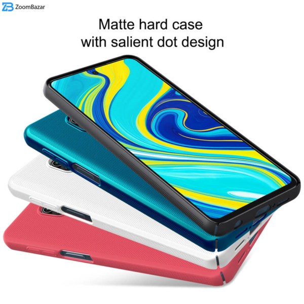 کاور نیلکین مدل SupER FroSTed SHieLd مناسب برای گوشی موبایل شیائومی Redmi Note 9 Pro/Note 9 Pro Max/ Note 9S/Poco M2 Pro/ Redmi Note 10 Lite