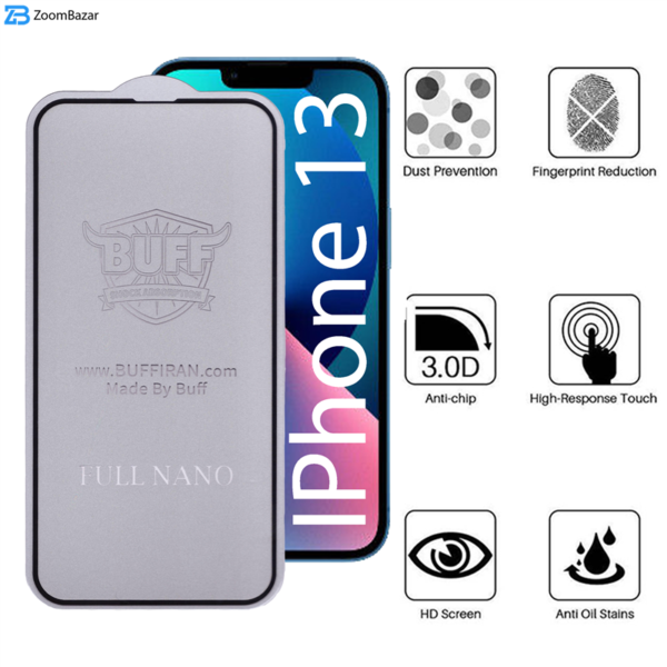 محافظ صفحه نمایش بوف مدل Nfx مناسب برای گوشی موبایل اپل IPhone 13