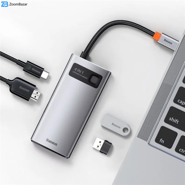 هاب 5 پورت USB-C باسئوس مدل CWOG