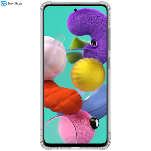 کاور نیلکین مدل Nature-Tpu-A51 مناسب برای گوشی موبایل سامسونگ Galaxy A51