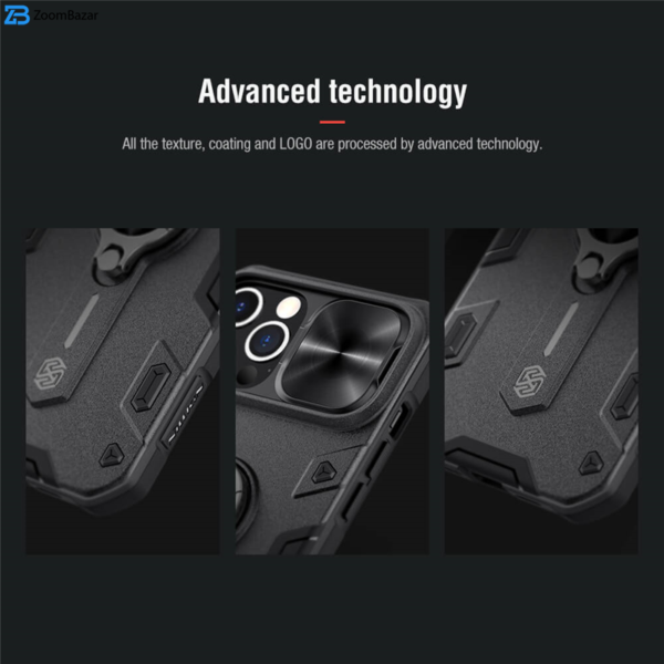 کاور نیلکین مدل CamShield Armor LOGO cutout مناسب برای گوشی موبایل اپل iPhone 12 Pro Max