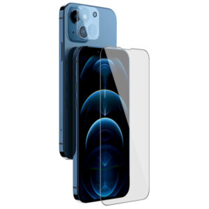 محافظ صفحه نمایش نیلکین مدل Amazing 2-in-1 HD مناسب برای گوشی موبایل اپل iPhone 13 به همراه محافظ لنز دوربین