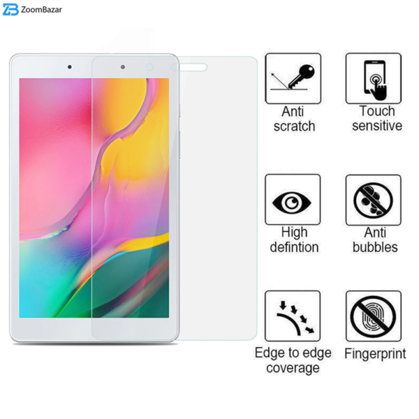 محافظ صفحه نمایش بوف مدل 5D مناسب برای تبلت سامسونگ Galaxy Tab A 8.0 (2019) / T295