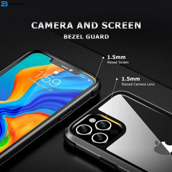 کاور گرین مدل Hibrido Shield مناسب برای گوشی موبایل اپل iphone 13
