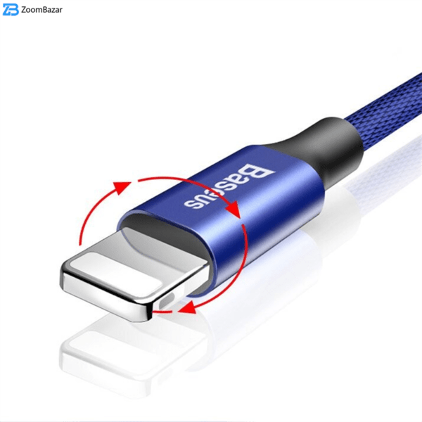 کابل تبدیل USB به لایتنینگ باسئوس مدل CALYW-M01 طول 5 متر