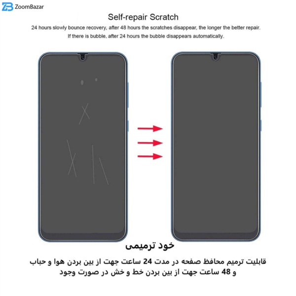 محافظ صفحه نمایش بوف مدل Hydrogel-Matte مناسب برای گوشی موبایل سامسونگ Galaxy S22 Plus