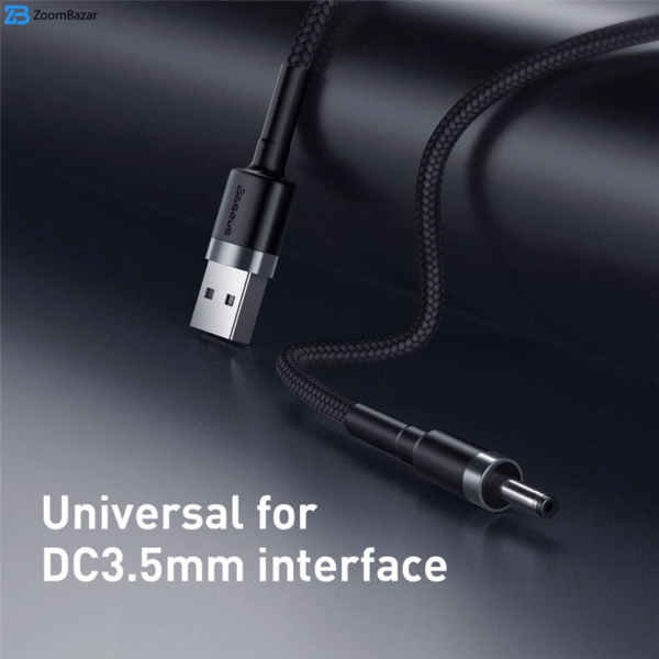 کابل تبدیل USB به DC باسئوس مدل CADKLF-G1 طول 1 متر