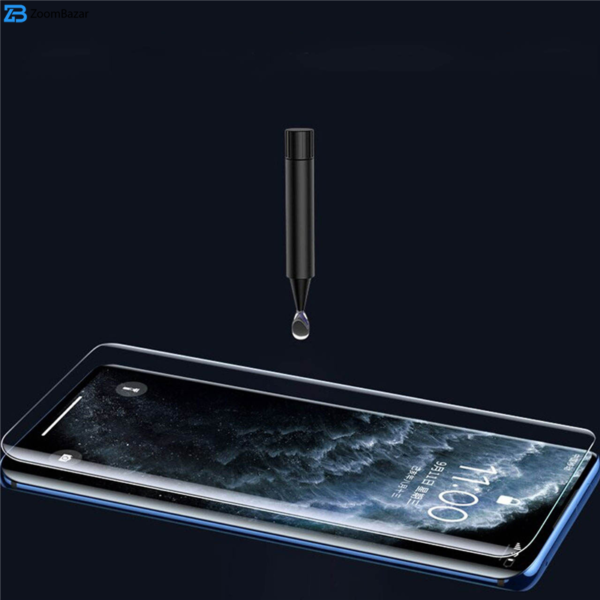 محافظ صفحه نمایش یووی لایت گرین مدل Curved-UV مناسب برای گوشی موبایل سامسونگ Galaxy Note 10 Plus