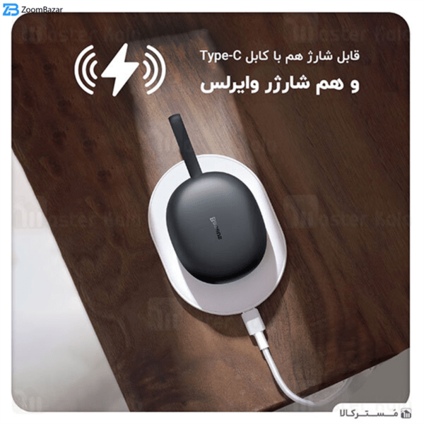 هندزفری بی سیم باسئوس مدل MMD W05 GT8