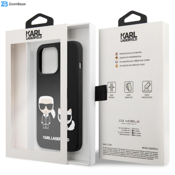کاور کارل لاگرفلد مدل KRL-01 مناسب برای گوشی موبایل اپل iPhone 13 Pro Max