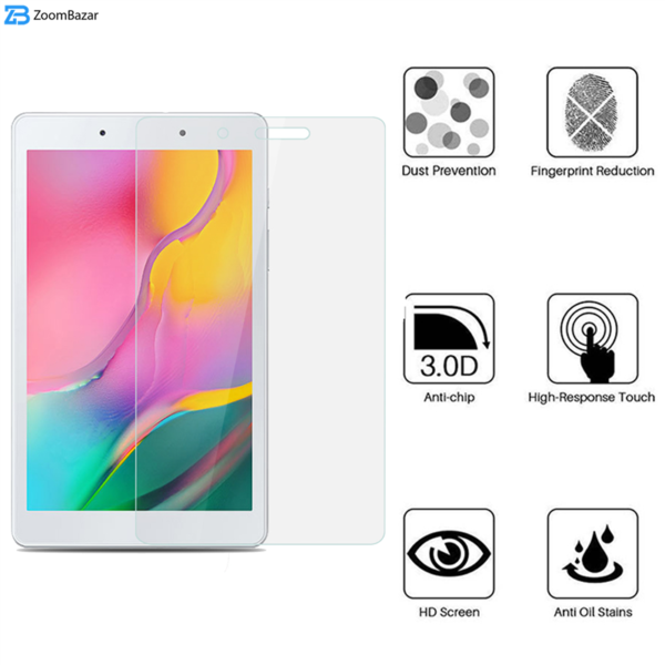 محافظ صفحه نمایش بوف مدل 5D مناسب برای تبلت سامسونگ Galaxy Tab A 8.0 (2019) / T295