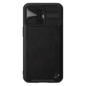 کاور نیلکین مدل CamShield Leather مناسب برای گوشی موبایل اپل IPhone 13 Pro