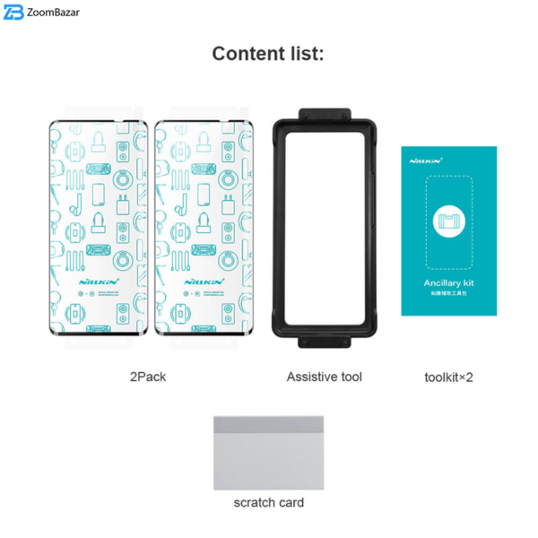 محافظ صفحه نمایش نیلکین مدل Impact Resistant مناسب برای گوشی موبایل سامسنگ Galaxy Note 20 Ultra (2 عددی)