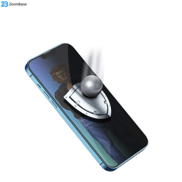 محافظ صغحه نمایش گرین مدل steve glass مناسب برای گوشی موبایل اپل iphone 12 promax