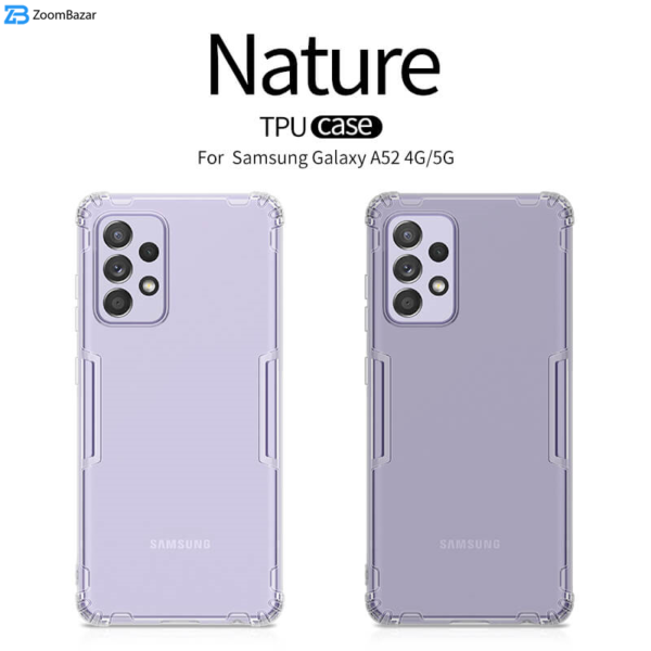 کاور نیلکین مدل Nature مناسب برای گوشی موبایل سامسونگ Galaxy A52 4G/A52 5G/A52S