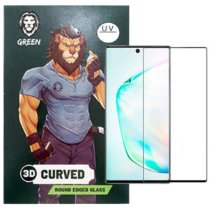 محافظ صفحه نمایش یووی لایت گرین مدل Curved-UV مناسب برای گوشی موبایل سامسونگ Galaxy Note 10 Plus