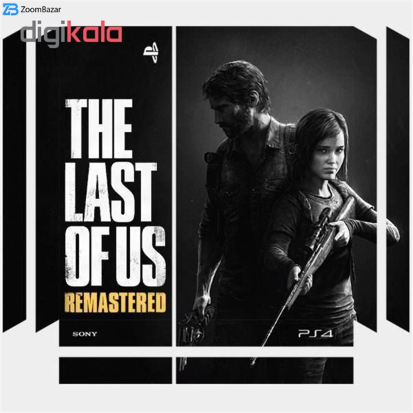 برچسب پلی استیشن 4 اسلیم طرح The Last Of Us