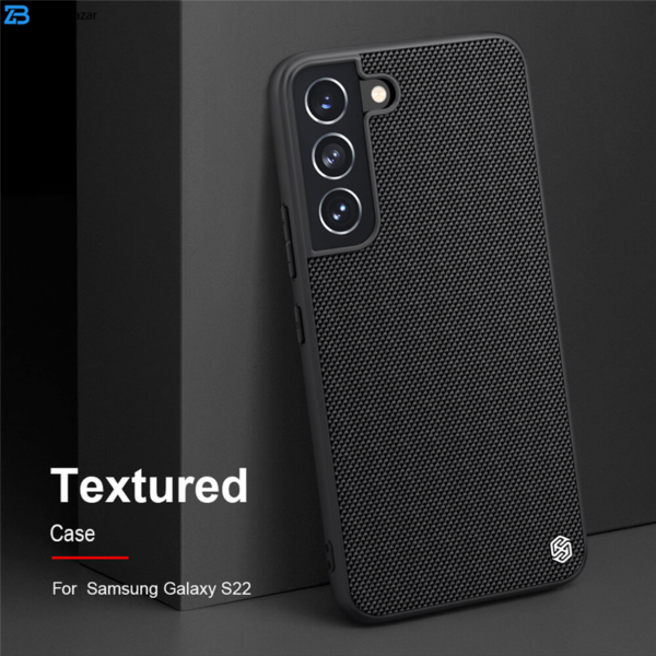 کاور نیلکین مدل Textured مناسب برای گوشی موبایل سامسونگ Galaxy S22