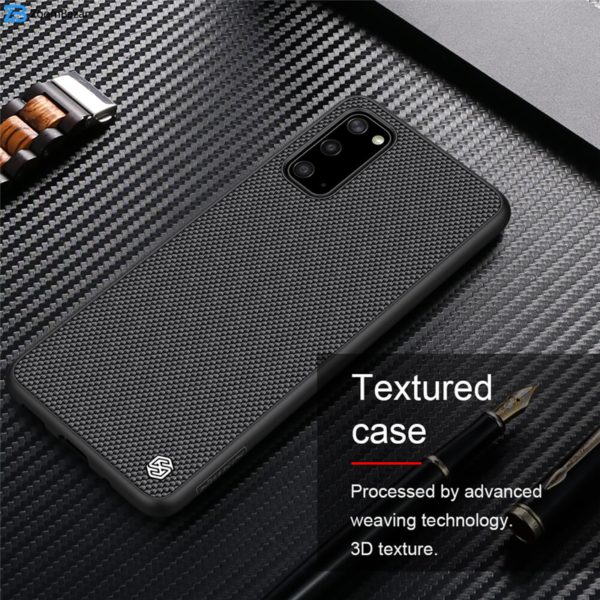 کاور نیلکین مدل Textured nylon fiber مناسب برای گوشی موبایل سامسونگ Galaxy S20