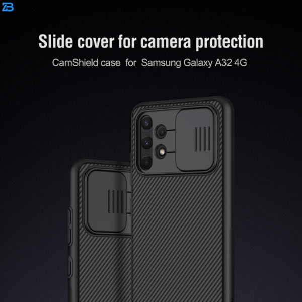 کاور نیلکین مدلCamSHield مناسب برای گوشی موبایل سامسونگ Galaxy A32 4G