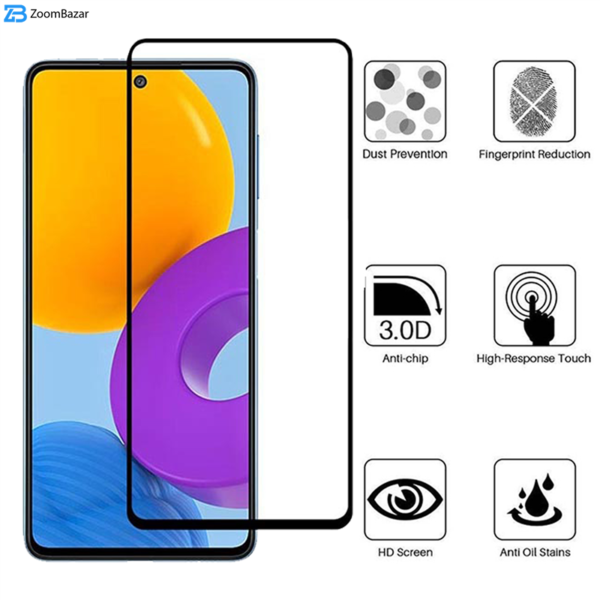 محافظ صفحه نمایش سرامیکی بوف مدل Ceramic مناسب برای گوشی موبایل سامسونگ Galaxy M52/A72/A71