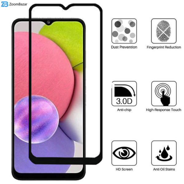 محافظ صفحه نمایش سرامیکی بوف مدل Ceramic مناسب برای گوشی موبایل سامسونگ Galaxy A03s/A03/A02s/A02/F02s/M02/M02s