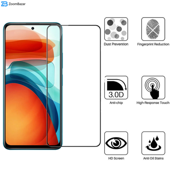 محافظ صفحه نمایش سرامیکی بوف مدل Ceramic-G مناسب برای گوشی موبایل شیائومی Redmi Note 10 Pro 5G/Poco X3 GT