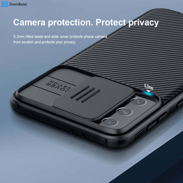 کاور نیلکین مدل Cam-Shield مناسب برای گوشی موبایل سامسونگ Galaxy S21 Plus