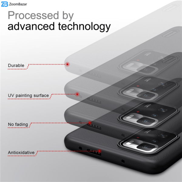 کاور نیلکین مدل Frosted مناسب برای گوشی موبایل شیائومی Poco X3 GT/ Redmi Note 10 Pro 5G
