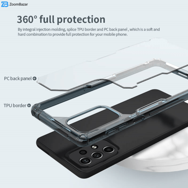 کاور نیلکین مدل Nature TPU Pro مناسب برای گوشی موبایل سامسونگ Galaxy A53 5G
