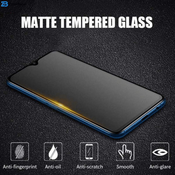 محافظ صفحه نمایش مات بوف 5D مدل 5D-matte مناسب برای گوشی موبایل سامسونگ Galaxy A03s/A03/A02s/A02/F02s/M02/M02s