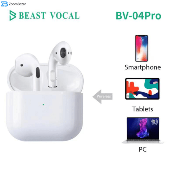 هدفون بی سیم بیست وکال مدل BV-04 Pro