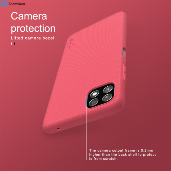 کاور نیلکین مدل Frosted Shield مناسب برای گوشی موبایل سامسنگ Galaxy A22 5G/ F42 5G