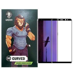محافظ صفحه نمایش گرین مدل 3D-Curved مناسب برای گوشی موبایل سامسونگ Galaxy Note 8