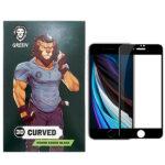 محافظ صفحه نمایش گرین مدل 3D-Curved مناسب برای گوشی موبایل اپل iPhone 8/7/ SE 2020 /SE 2022