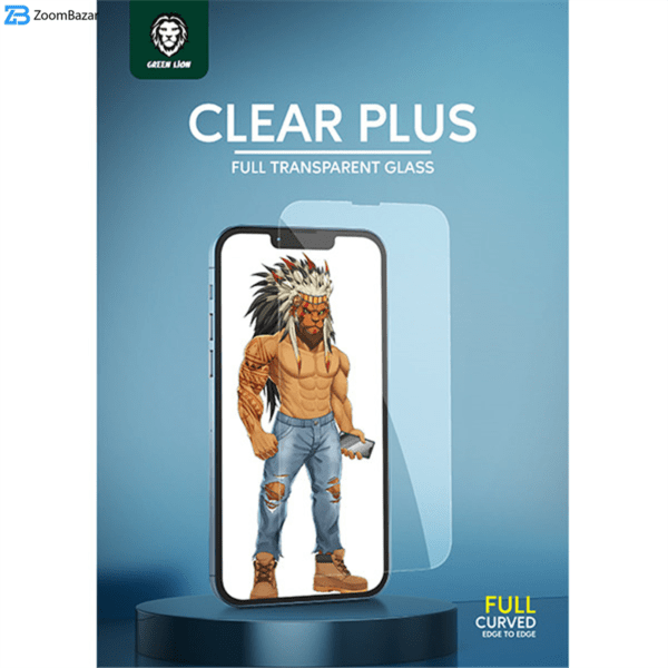 محافظ صفحه نمایش گرین مدل Clear Plus مناسب برای گوشی موبایل اپل iPhone 13/13 Pro