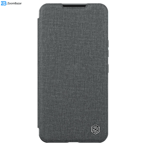 کیف کلاسوری نیلکین مدل Qin Pro Plain Cloth مناسب برای گوشی موبایل سامسونگ Galaxy S22