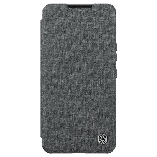 کیف کلاسوری نیلکین مدل Qin Pro Plain Cloth مناسب برای گوشی موبایل سامسونگ Galaxy S22