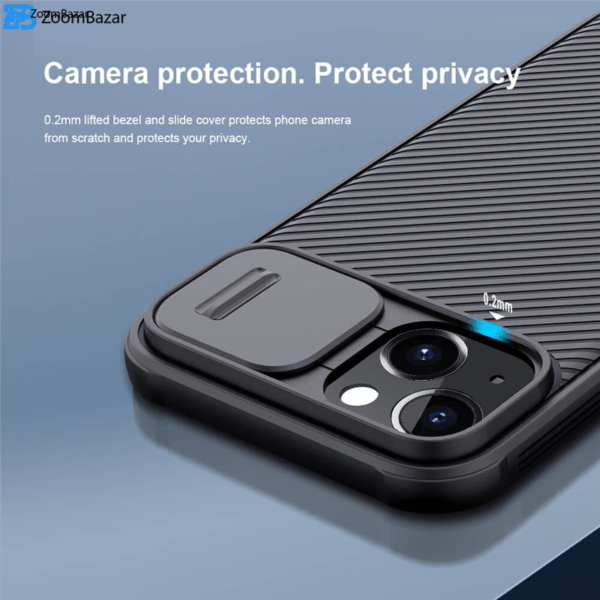 کاور نیلکین مدل Camera cover مناسب برای گوشی موبایل اپل iphone 13