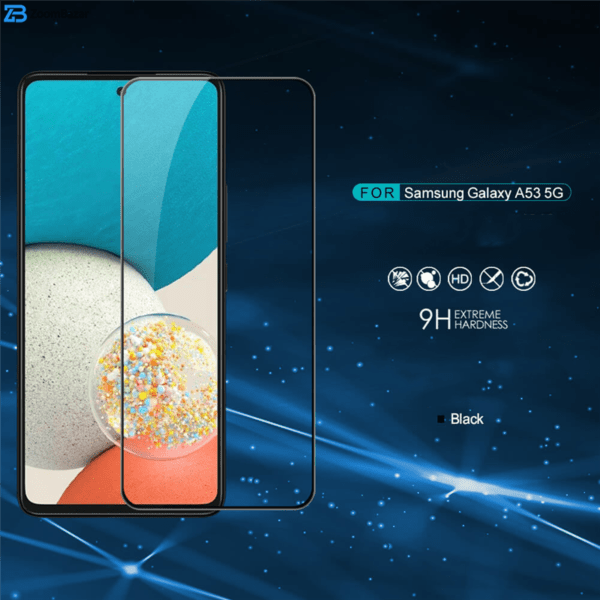 محافظ صفحه نمایش 5D بوف مدل F33 مناسب برای گوشی موبایل سامسونگ Galaxy A53