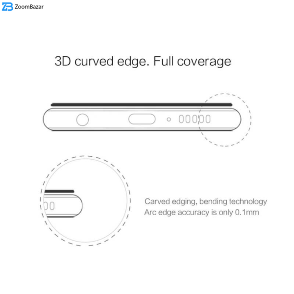 محافظ صفحه نمایش گرین مدل 3D-Curved-New مناسب برای گوشی موبایل سامسونگ Galaxy S9