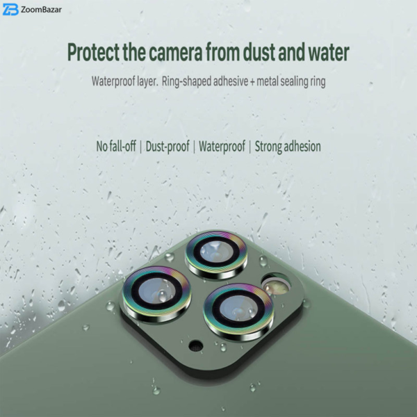 محافظ لنز دوربین بوف مدل ClrFilm مناسب برای گوشی موبایل اپل Iphone 12 Pro Max