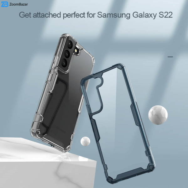 کاور نیلکین مدل Nature TPU Pro مناسب برای گوشی موبایل سامسونگ Galaxy S22