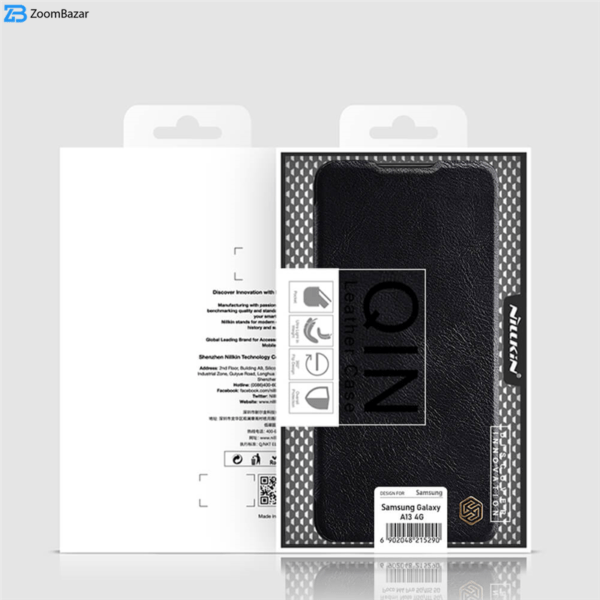 کیف کلاسوری نیلکین مدل QIN مناسب برای گوشی موبایل سامسونگ Galaxy A13 4G