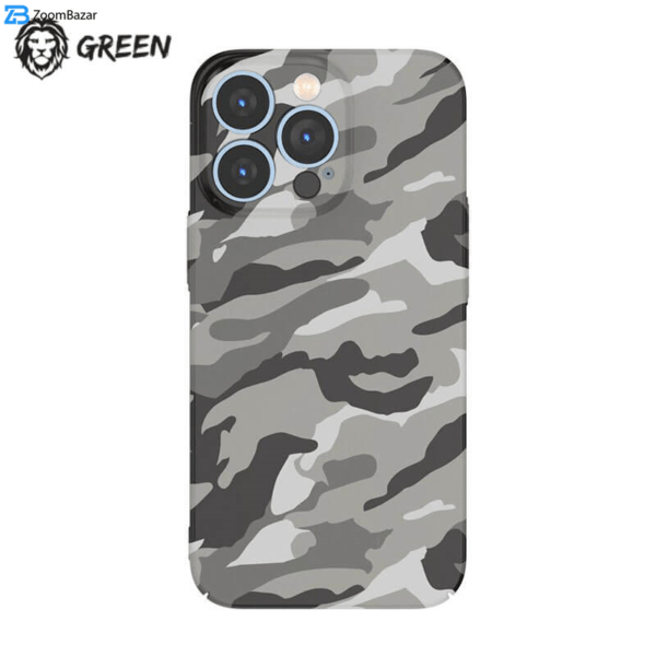 کاور گرین مدل camouflage مناسب برای گوشی موبایل اپل iphone 13 pro